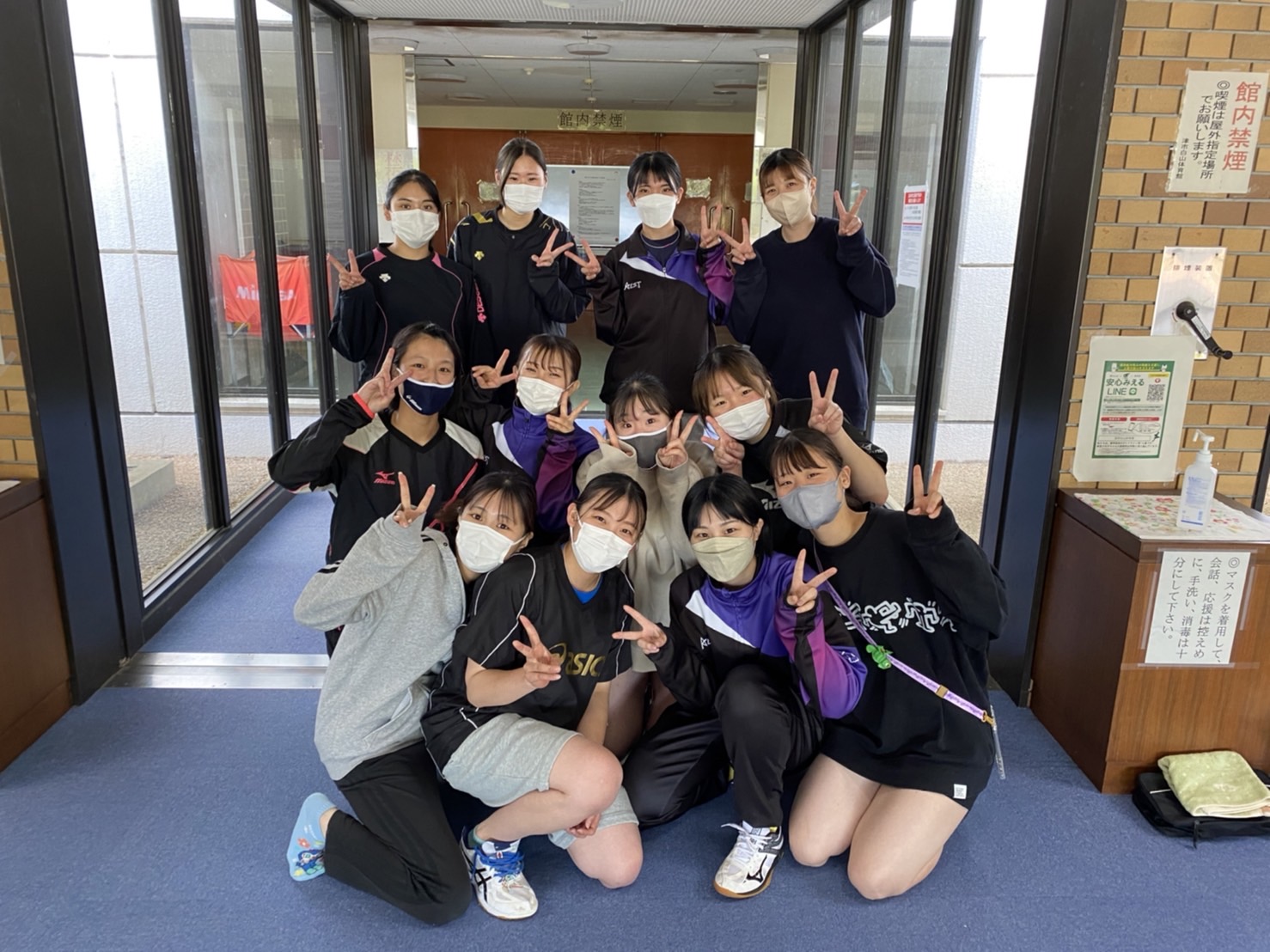 女子バレーボール部が全国クラブカップ三重県予選に出場しました！